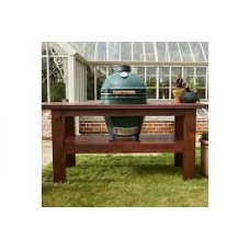 Big Green Egg Large Premium Royal Mahogany Table Bundle