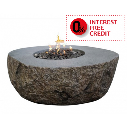 Elementi Fibre Rock Outdoor Firepit - Setup Service