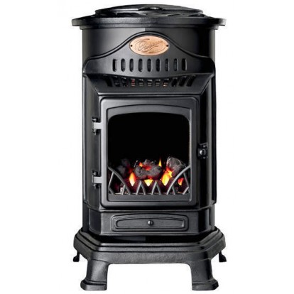 Provence Portable Gas Heater - Matt Black - Ex Display