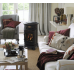 Provence Portable Gas Heater - Gloss Black - Ex Display