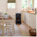 Provence Portable Gas Heater - Gloss Black - Ex Display