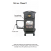 Provence Portable Gas Heater - Gloss Black - Ex Display