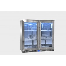 Napoleon Commercial Grade Outdoor Double Fridge NFR210ODGL-GB