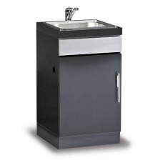 Beefeater Discovery ODK Kitchen Sink Unit Powdered Coat Black